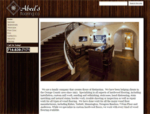 Tablet Screenshot of abedsflooring.com